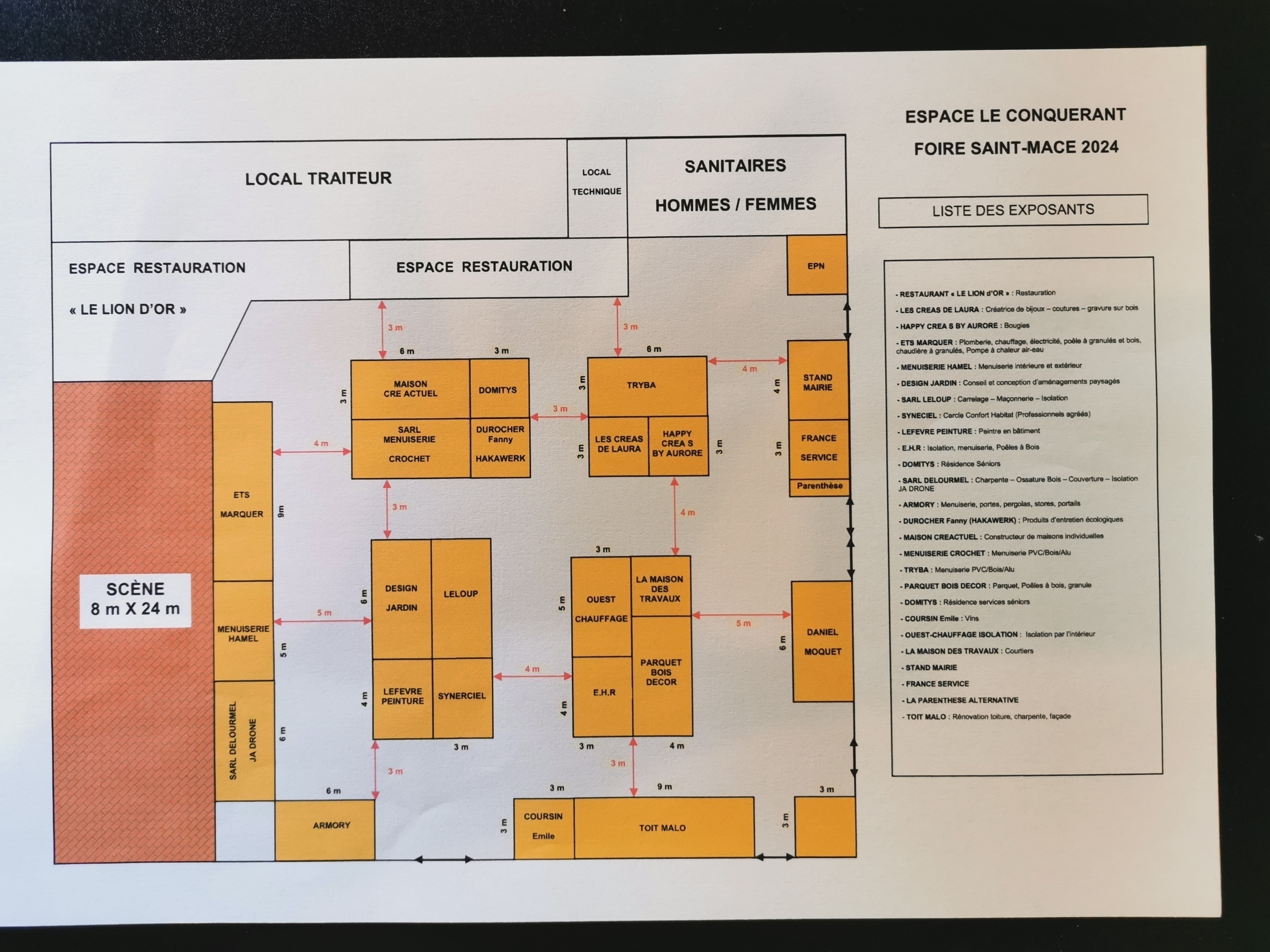 Plan ELC Foire St Macé 2024